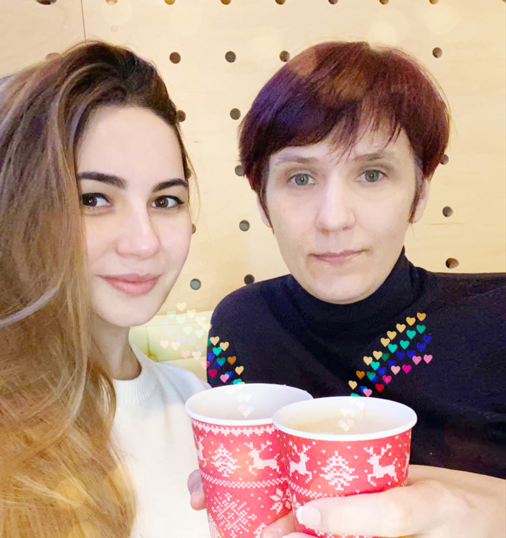 Ирина Эльба и Татьяна Осинская